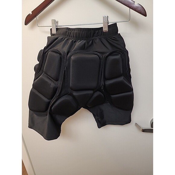 OHOHAI Padded Sports Shorts Hip Protective 0.98'' Extra Thick 3D, Black, S BIN 1 - Picture 10 of 11